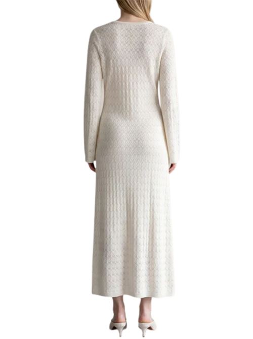 Abito lungo in maglia Grace & Mila | SS26110031ECRU